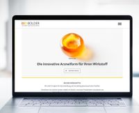 Referenz - Website eines Arzneimittelherstellers